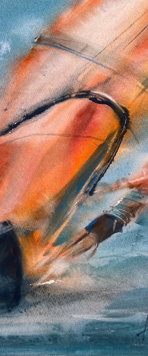 Sailing dreams by Anna Boginskaia