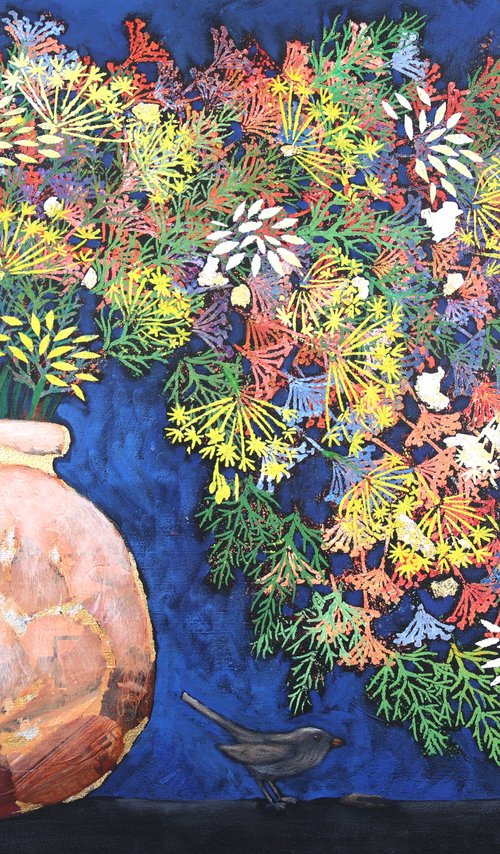 Abundance and Sparrow by Mariann Johansen-Ellis