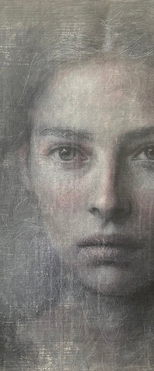 A girl who looking at you in the mirror by Margarita Ivanova