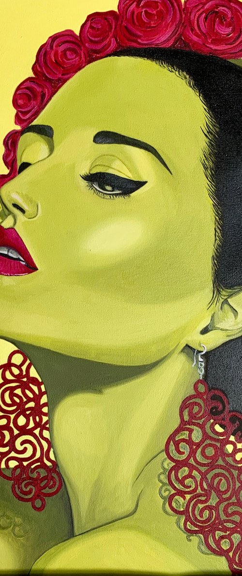 Flamenco Green by Caroline Millott