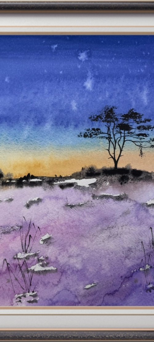 Frost mountain plateau winter by Yuliia Sharapova