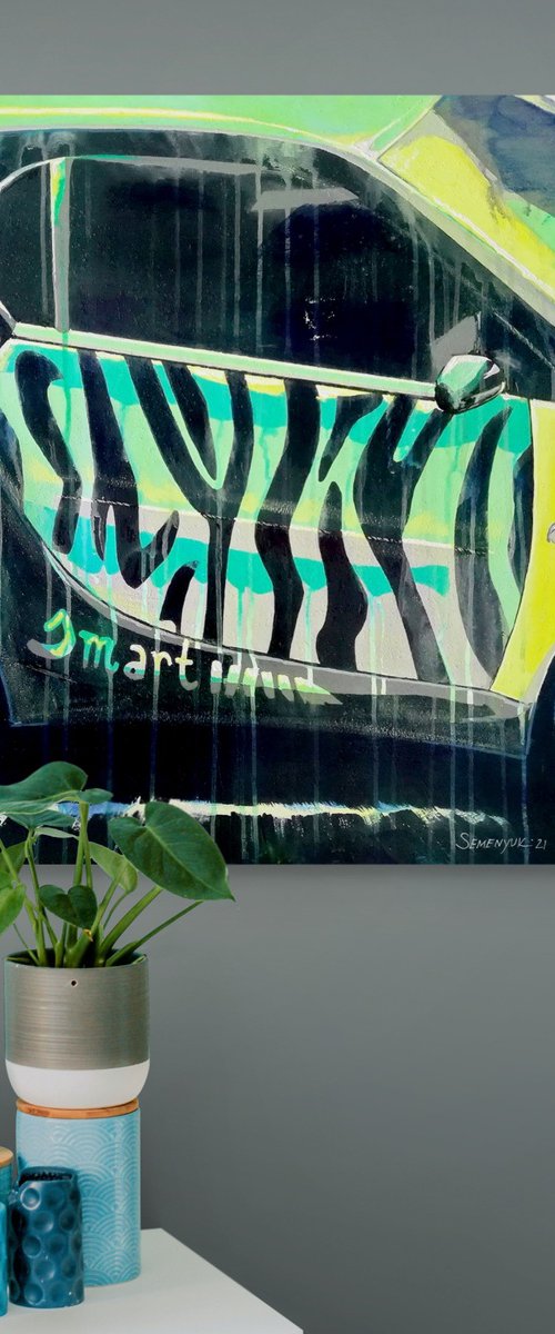 Mechanical Zebra by Evgen Semenyuk