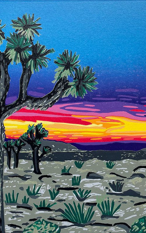 Joshua Sunset by Kirstie Dedman