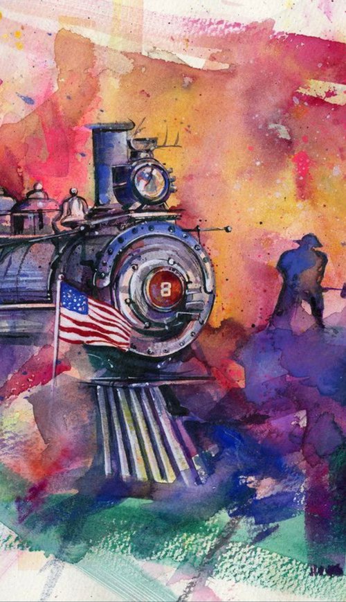 American Train by Kathy Morton Stanion