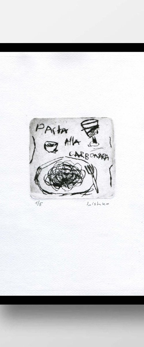 Pasta Carbonara by V. Lishko