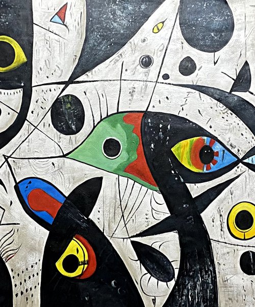 DREAMS OF MIRÓ by Angel Rivas