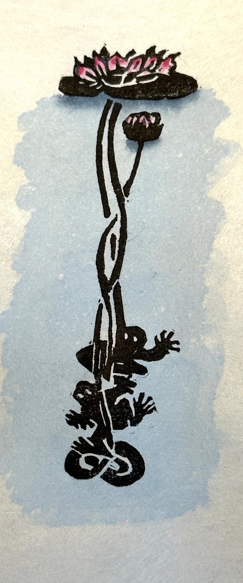 Happy Frogs by Kaz Jones