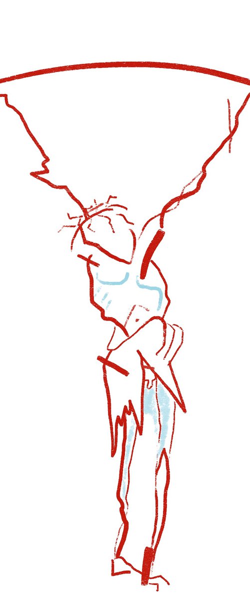 Crucifixion by Lionel Le Jeune