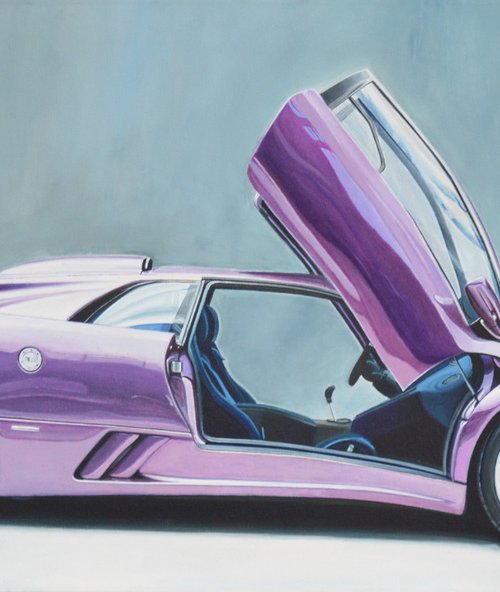 Cosmic girl - Lambo Diablo by Roman Sedlak