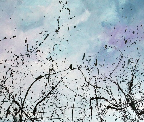 "Winter Blues " #9 by Cecilia Frigati