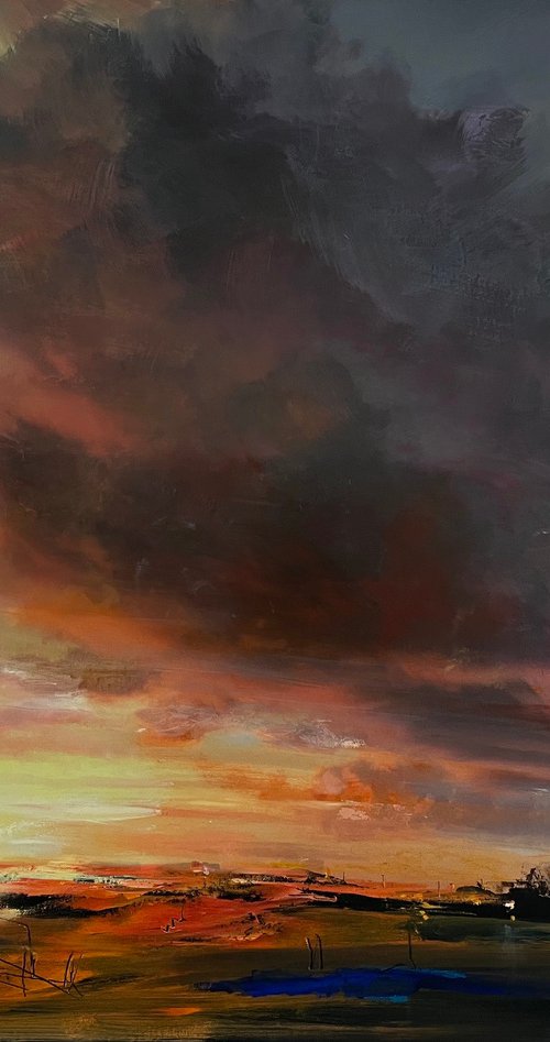 Turbulent Sky by Ewa Czarniecka