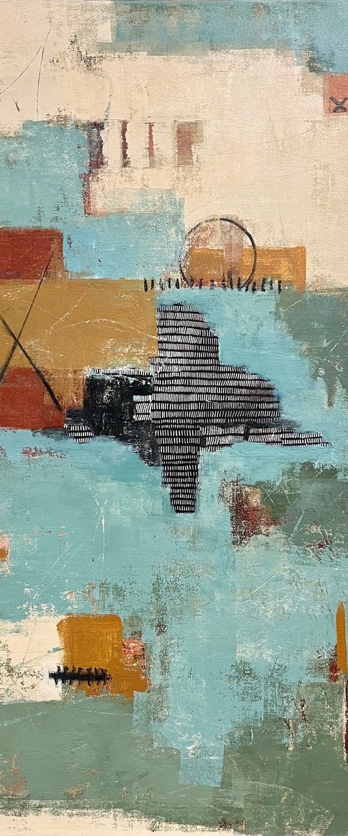 Blue Coyote by Shellie Garber