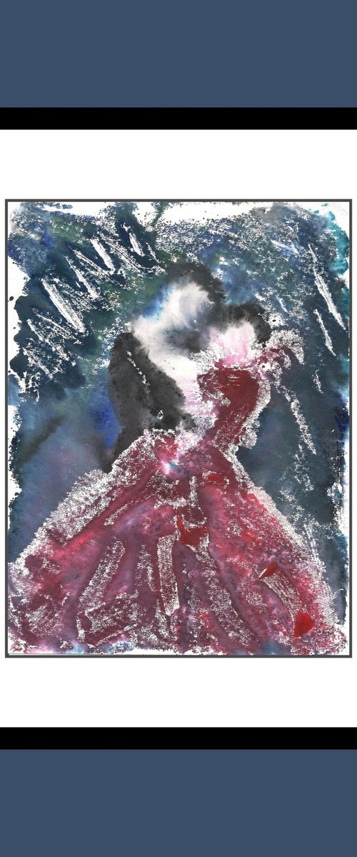 Romantic Valentine Couple 2 by Asha Shenoy