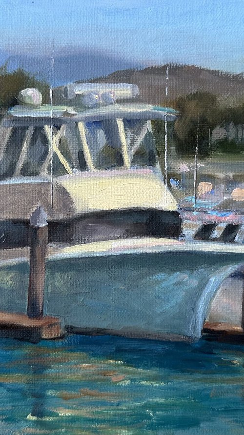 Resting by the Dock by Grace Diehl