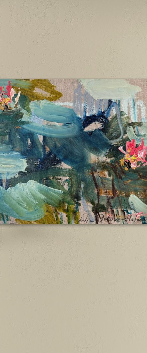 Above the water by Lilia Orlova-Holmes