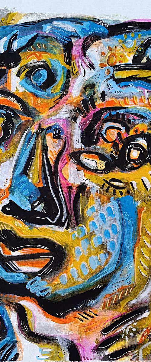 CRAZY FACE by Angel Rivas