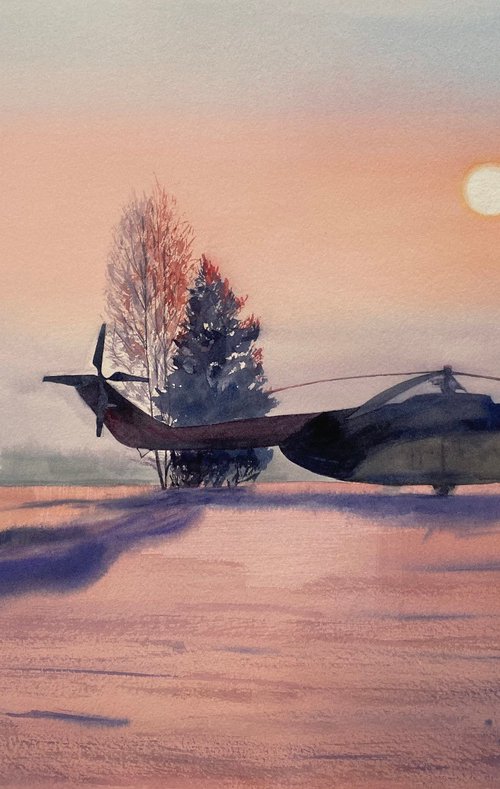 Aqua: Reminiscence of the Sky by Alla Semenova