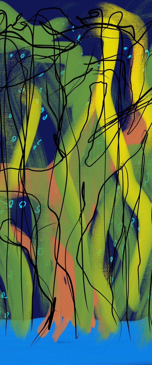 Digital weeping willow by Mattia Paoli