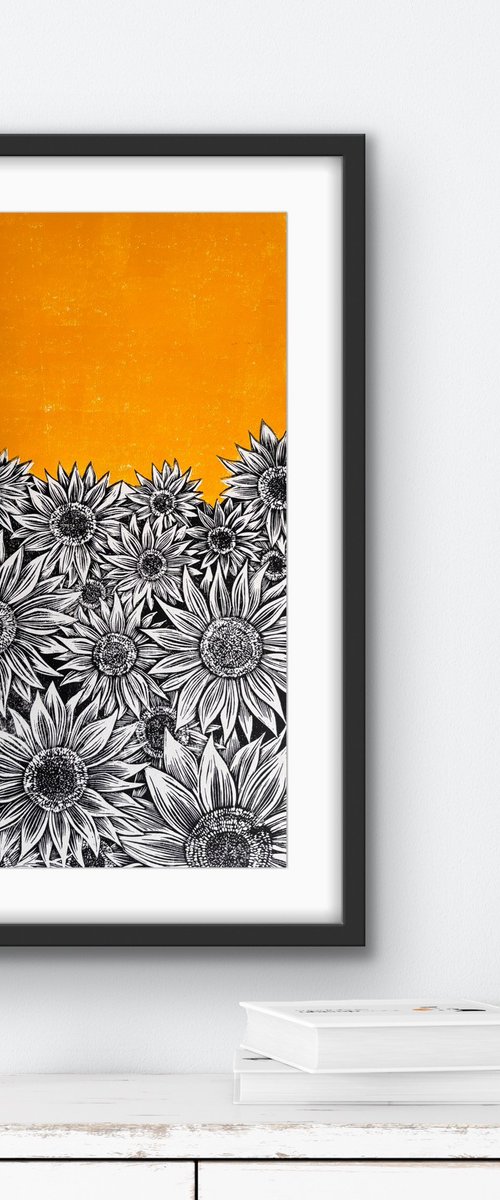 Sunflowers by Amy Cundall