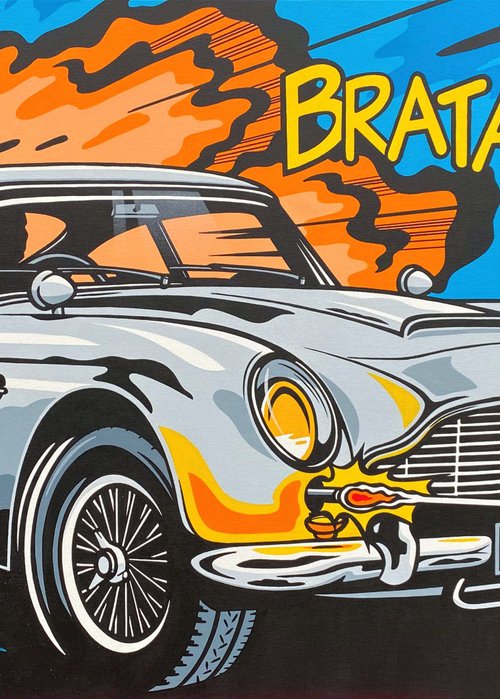 Aston Martin DB5 Chase by Jamie Lee