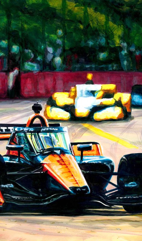 Pato O’Ward - 2025 Toronto by Alex Stutchbury